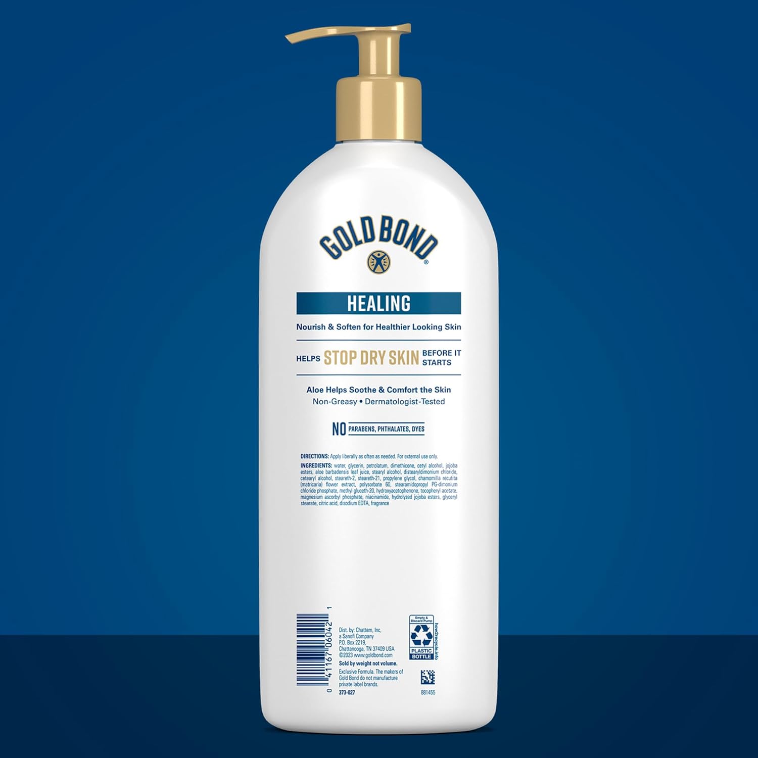 Gold Bond Healing Hydrating Lotion With Aloe Moisturizes, Heals & Smooths Dry