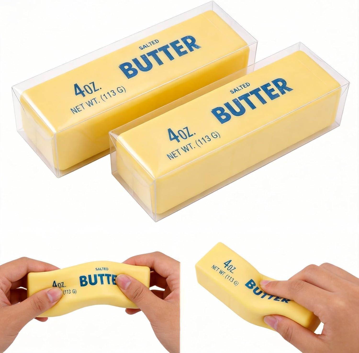 Midou Slow Rising Dumpling Squishy Butter Squeeze Toy Pack Sensory Stress