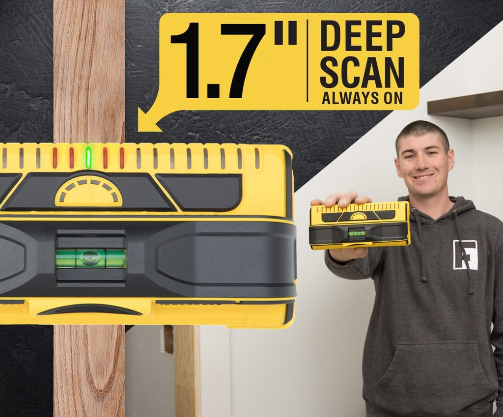Franklin Sensors Prosensor M210 Stud Finder With 13-Sensors, Wood & Metal