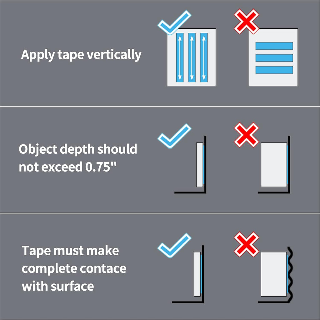 Art3d Double-Sided Mounting Tape (10FT), Multipurpose Removable Adhesive Foam