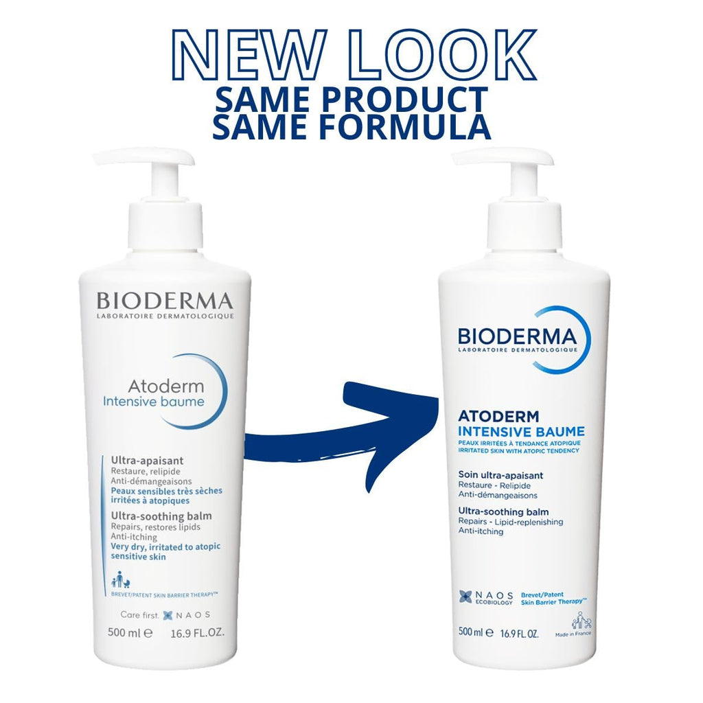 Bioderma Atoderm Intensive Balm, Hydrating Balm for Dry to Atopic Sensitive