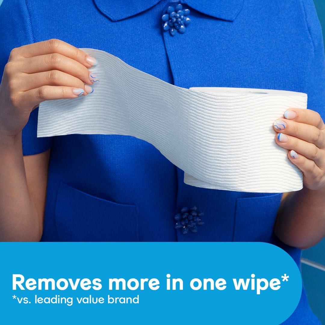 Cottonelle Ultra Clean Toilet Paper with Active CleaningRipples Texture