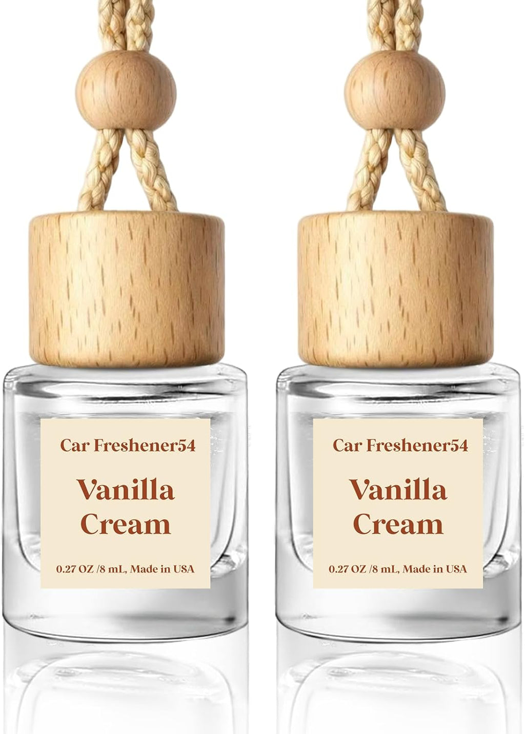 HoogaLife Car Air Freshener Diffuser 2 Pack Hanging Air Freshener Diffuser