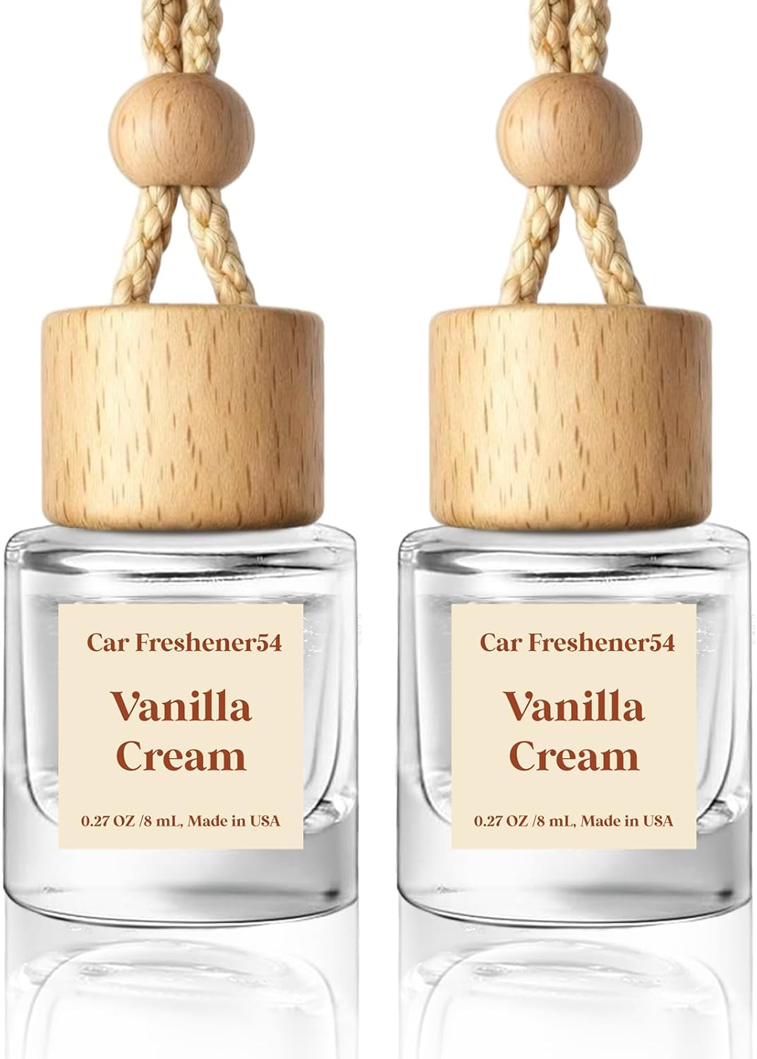 HoogaLife Car Air Freshener Diffuser 2 Pack Hanging Air Freshener Diffuser