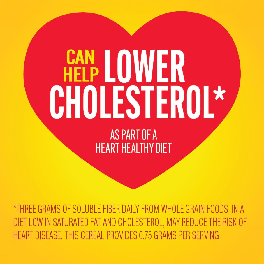 Apple Cinnamon Cheerios, Heart Healthy Gluten Free Breakfast Cereal, Made