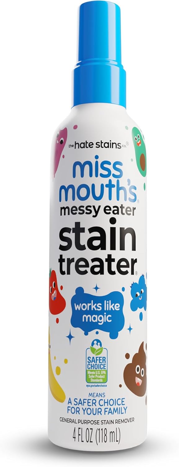 Miss Mouth's Messy Eater Stain Treater Spray - 4oz Stain Remover - Newborn &