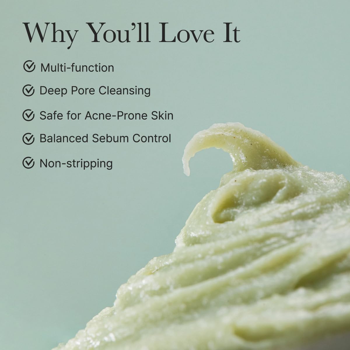 Arencia Korean Rice Mochi Face Cleanser - Face Wash, Gentle Scrub All in One