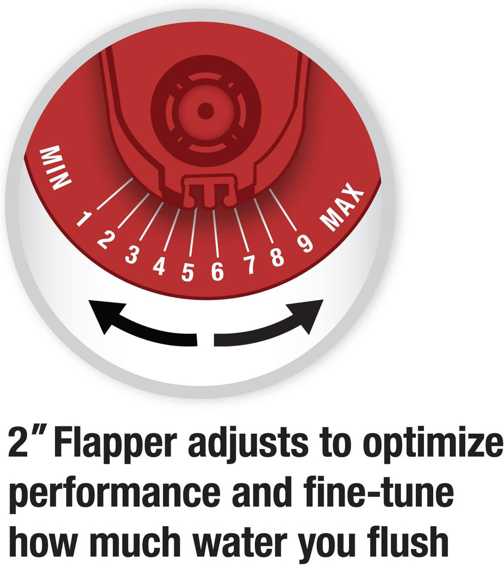 Fluidmaster K-400H-039 High Performance Toilet Fill Valve with 2-Inch