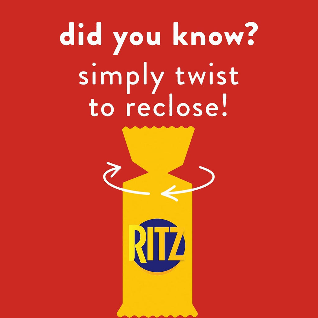 RITZ Fresh Stacks Original Crackers, Party Size, Travel Snacks, 23.7 oz (16
