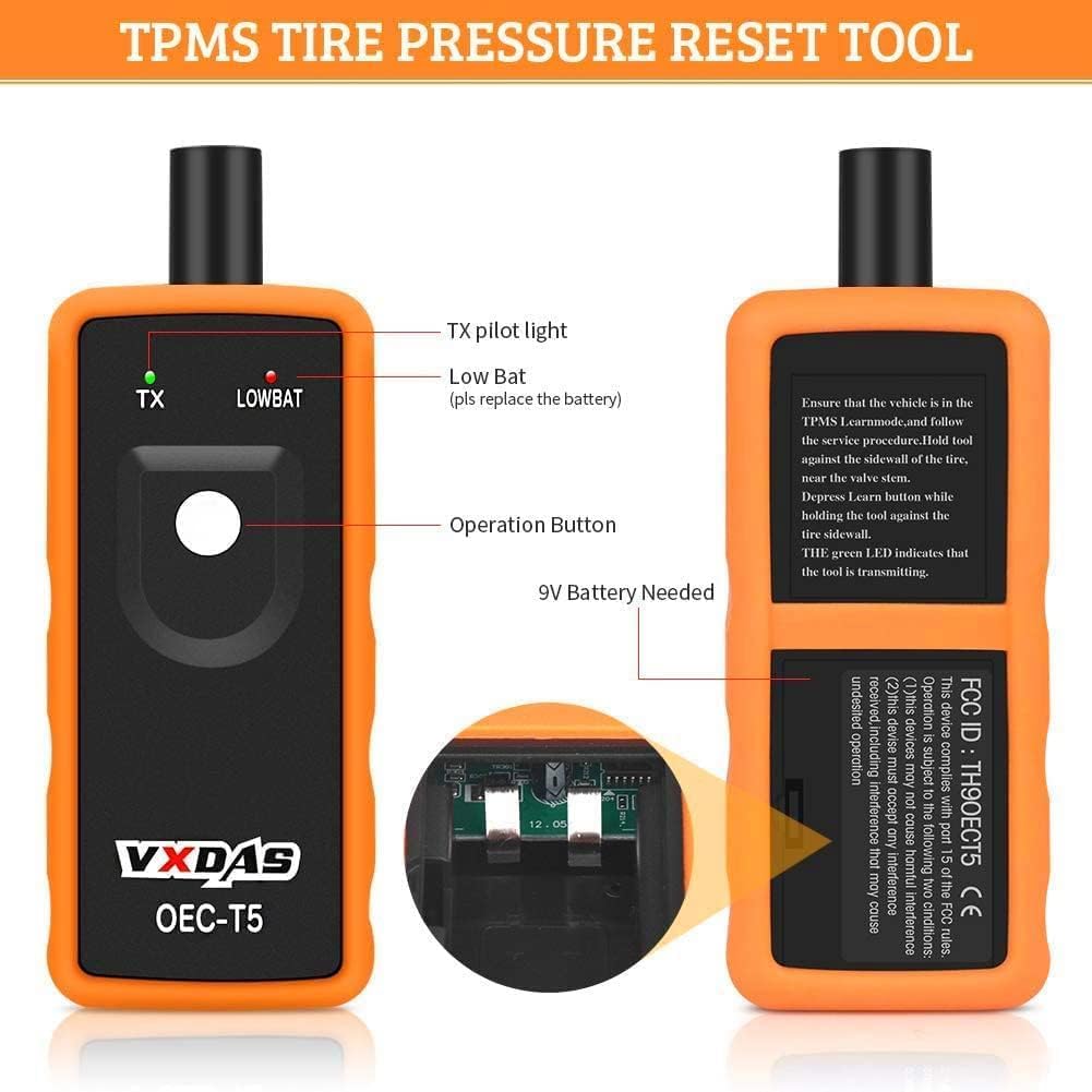 VXDAS TPMS Relearn Tool Only for GM Vehicles (2006-2024