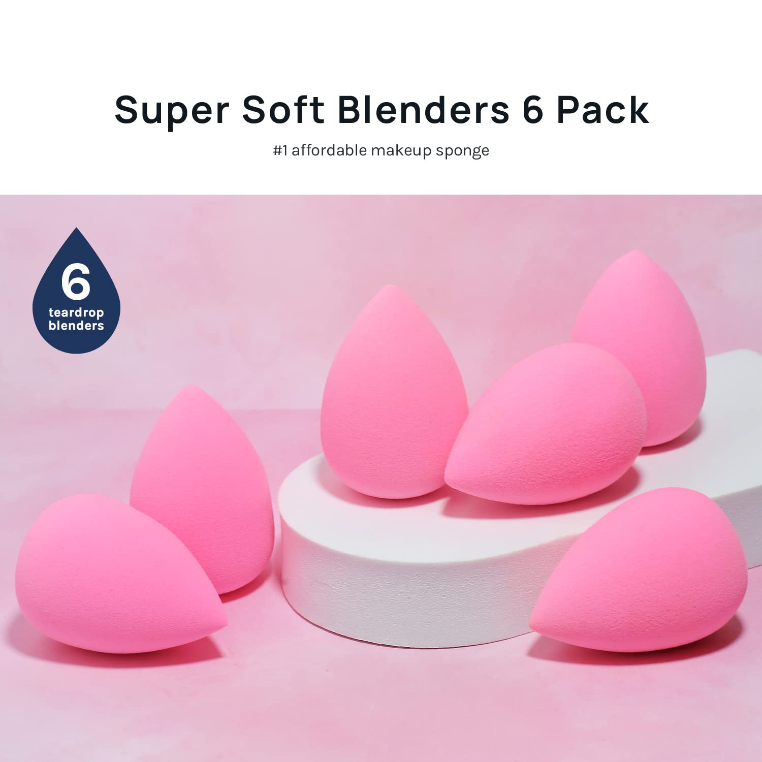 AOA Studio Collection makeup Sponge Set Latex Free and High-definition Set of