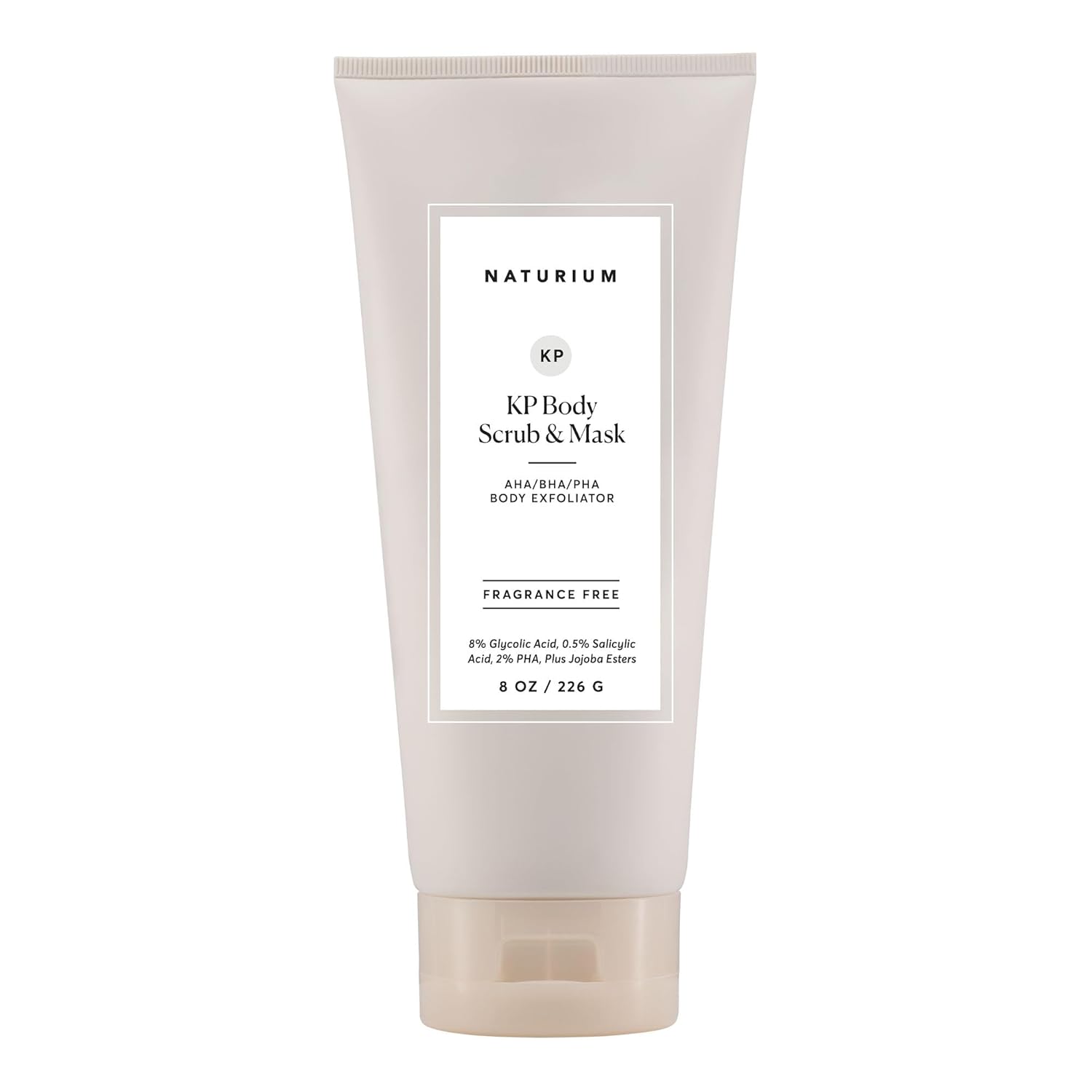Naturium KP Body Scrub & Mask for Keratosis Pilaris, Bump Eraser Shower Scrub
