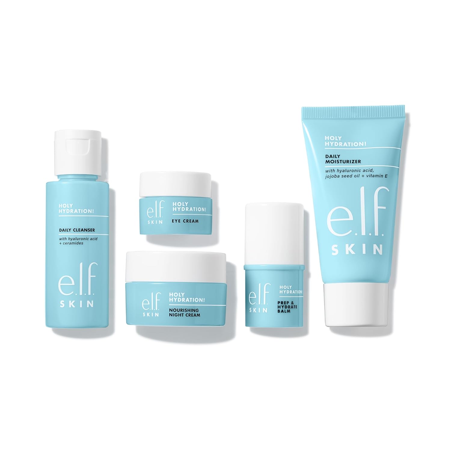 e.l.f. SKIN Holy Hydration! Jet Set Hydration Kit, Travel Friendly Hydrating