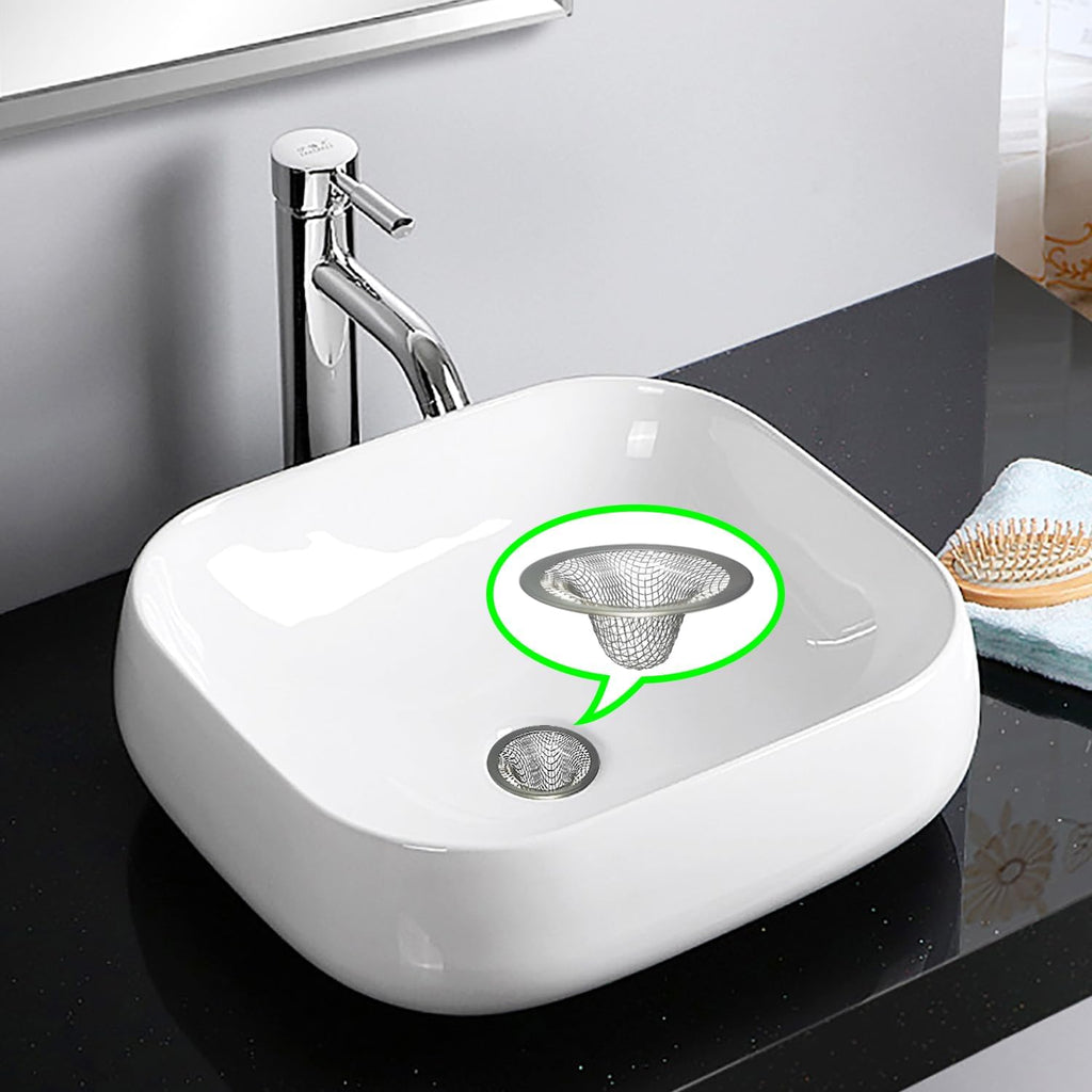 1.0" Small Drain Strainer, Sink Drain Hair Catcher, Bathroom Sink Drain