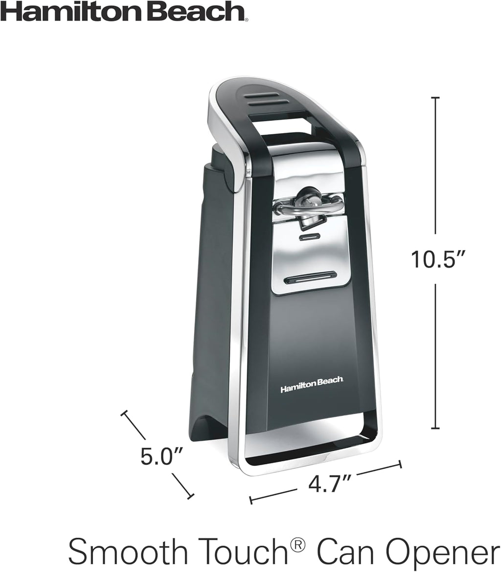Hamilton Beach Smooth Touch Electric Automatic Can Opener with Easy Push Down
