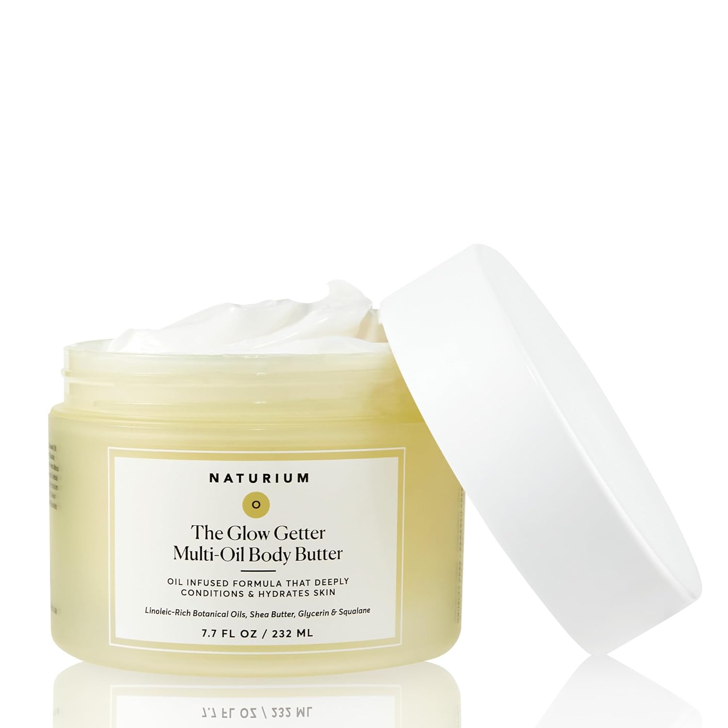 Naturium The Glow Getter Whipped Multi-Oil Body Butter, Firming Cream & Body