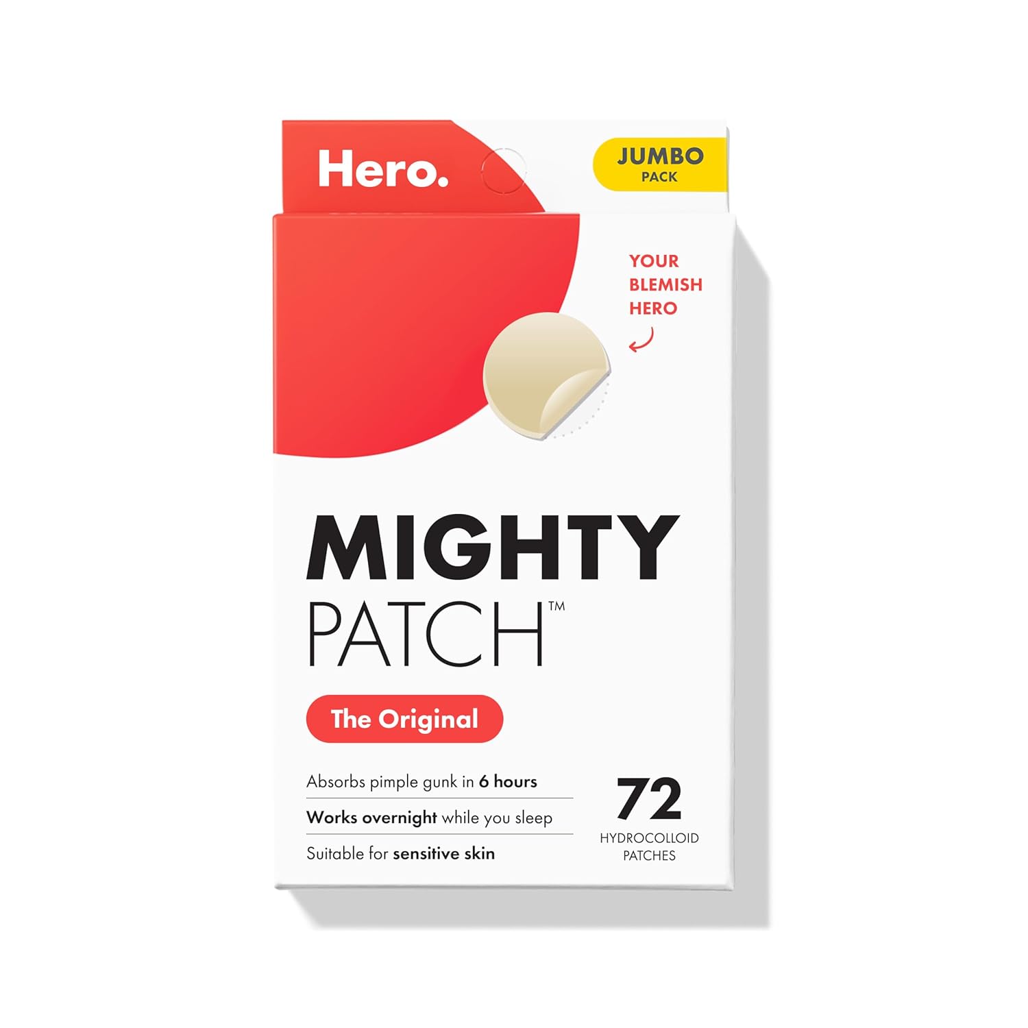 Mighty Patch Original patch from Hero Cosmetics ‰ÛÒ The #1 Hydrocolloid Acne