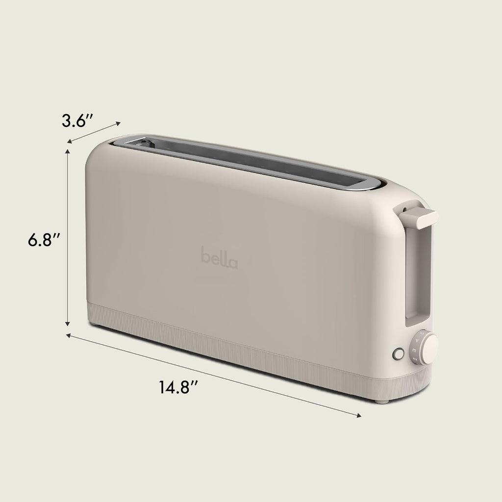 bella 2 Slice Slim Toaster, Fits-anywhere‰ã¢ Kitchenware, 6 Setting Shade