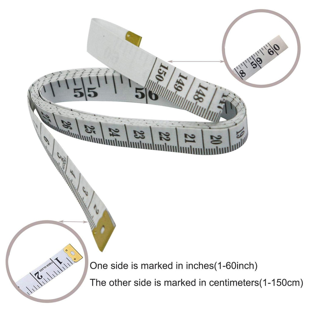 GDMINLO Soft Tape Measure Double Scale Body Sewing Flexible Tailor Craft