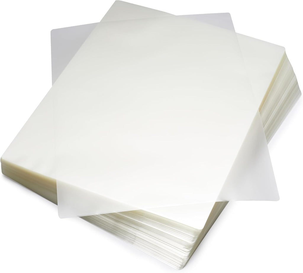 Amazon Basics Clear Thermal Laminating Plastic Paper Laminator Sheets, 9 x