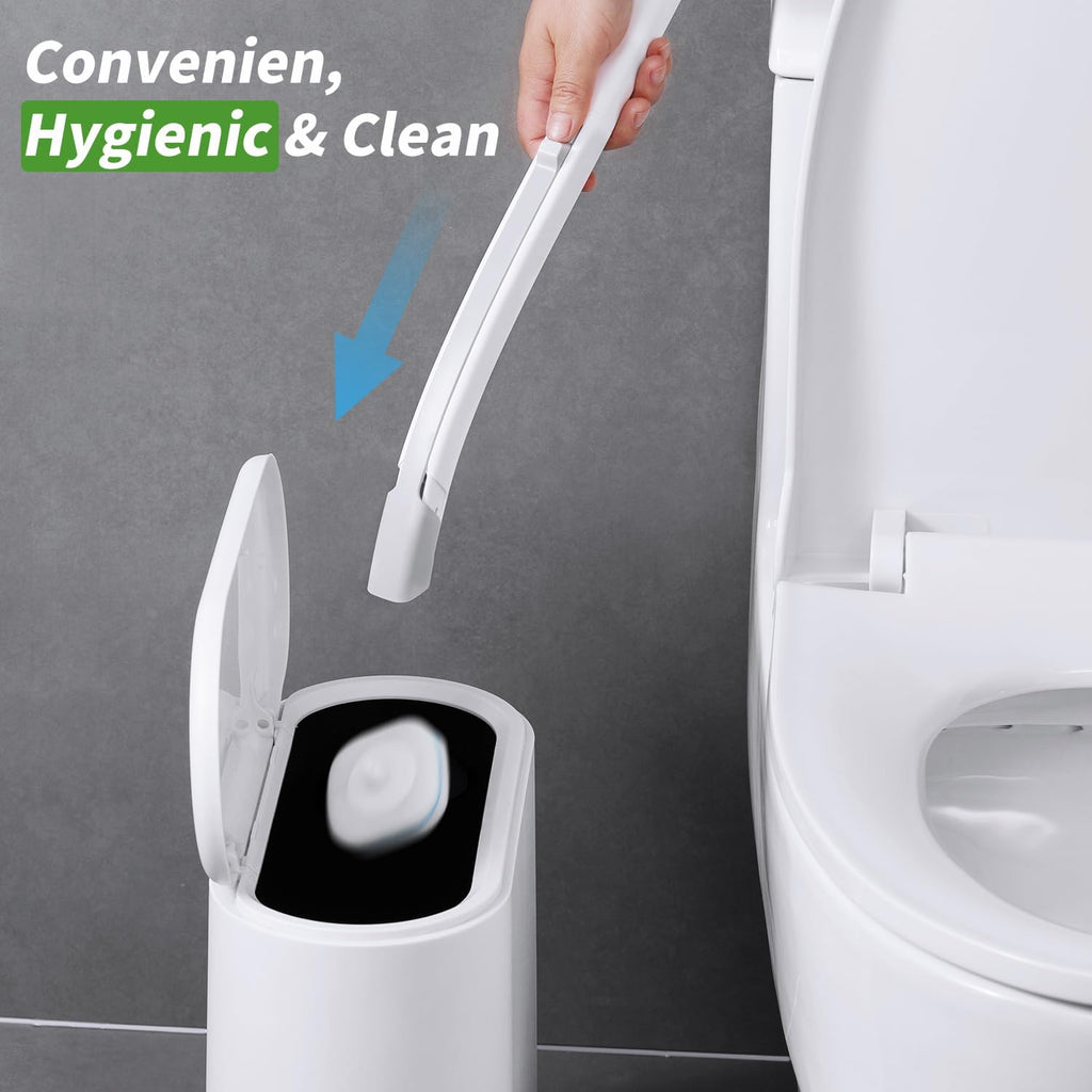oshang Disposable Toilet Brush - Toilet Bowl Cleaner, Toilet Cleaning