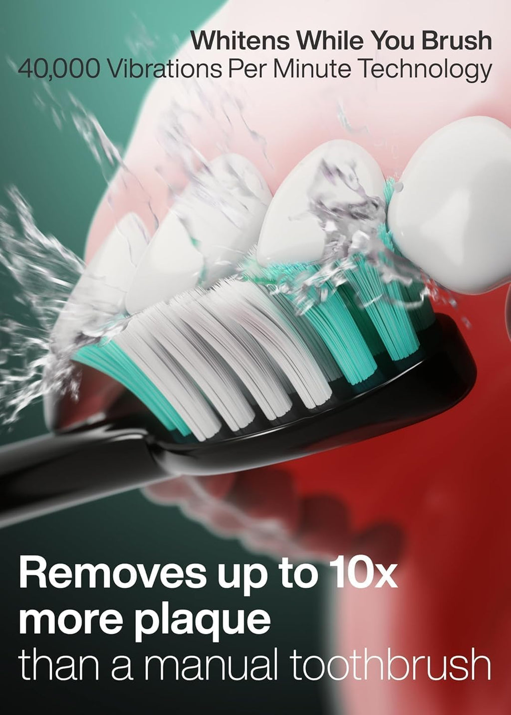 Aquasonic Black Series Ultra Whitening Toothbrush ‰ÛÒ ADA Accepted Electric