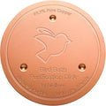 Mellbree Bird Bath Copper Disk, 0.6mm Reinforced 99.99% Pure Copper Cleaning