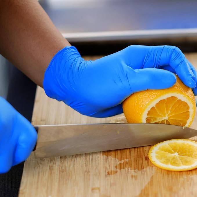 PEIPU Nitrile Disposable Gloves•?ÎPowder Free, Cleaning Service Gloves, Latex