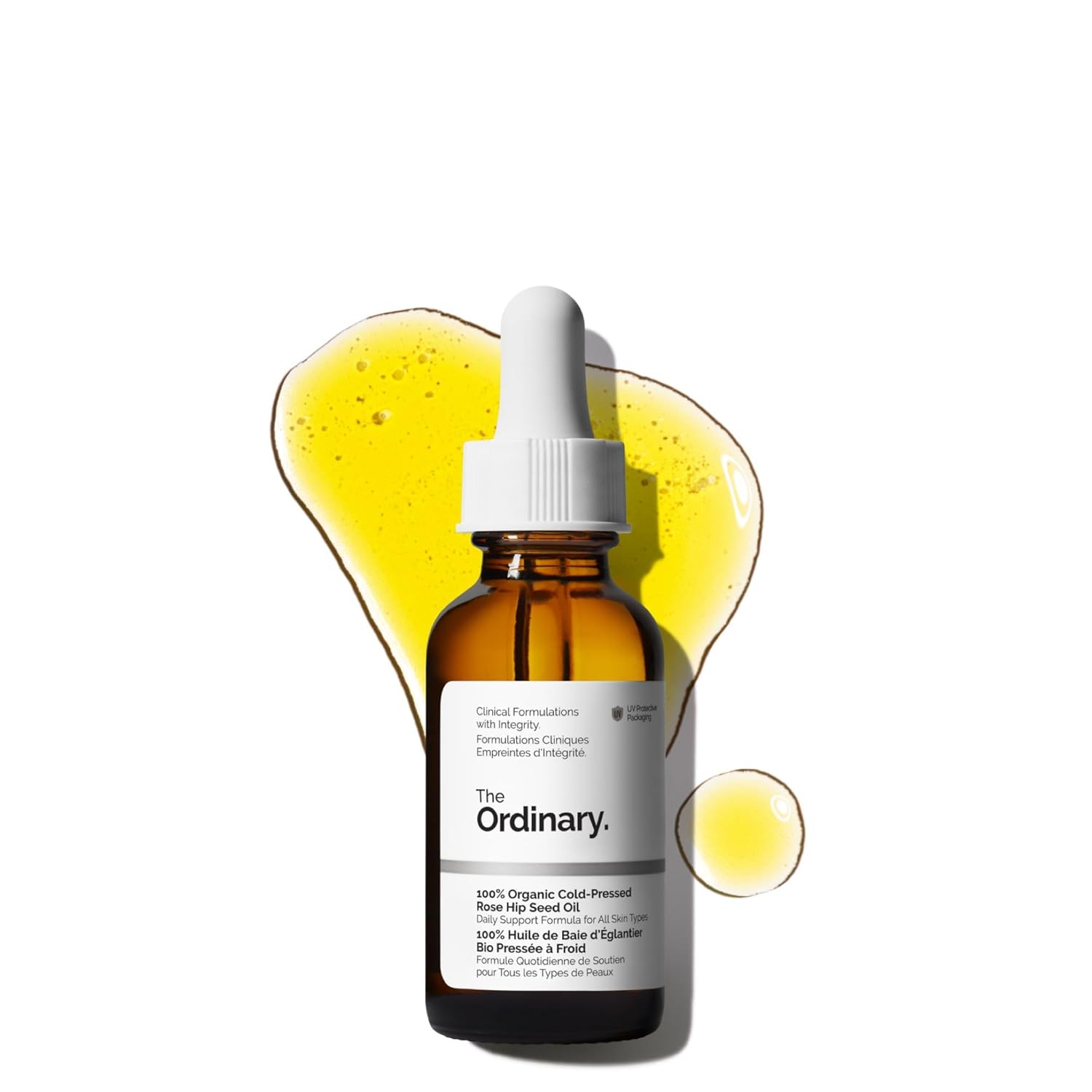 The Ordinary 100% Organic Cold-Pressed Rose Hip Seed Oil, Addresses Signs of