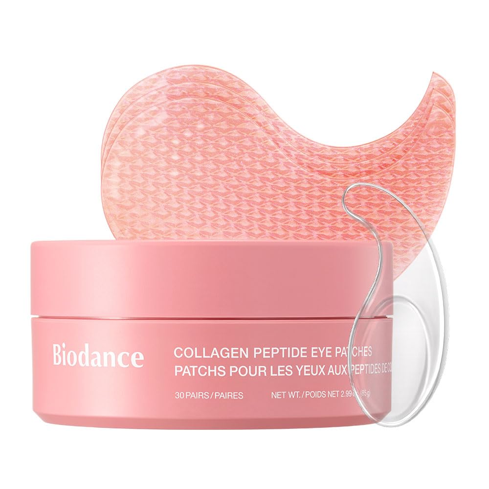 BIODANCE Collagen Peptide Eye Patches, Anti Wrinkle & Smile Line Patches for