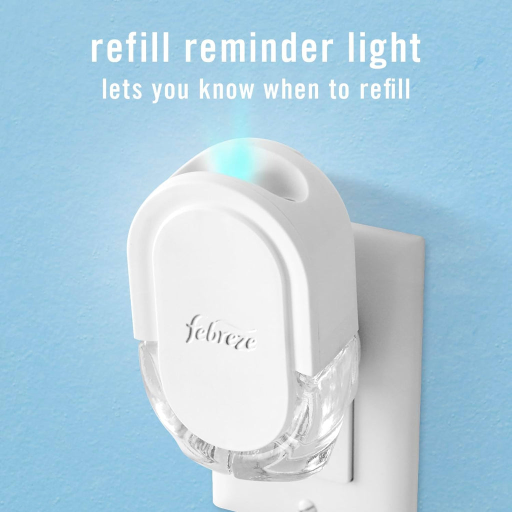 Febreze Plug-in Air Freshener, Odor-Fighting Scented Oil Refill, Air