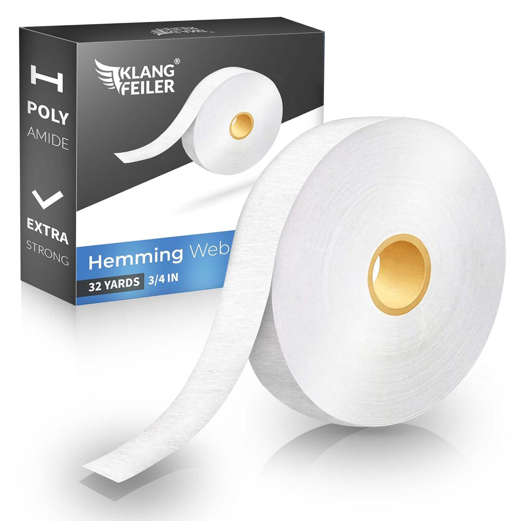 Klangfeilerå¨ Iron on Hemming Tape - 0.75 INCH x 32 Yards - Extra Strong