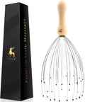 USAGA 32 Fingers Head Massager, Head Scratcher Scalp Massager, Stocking