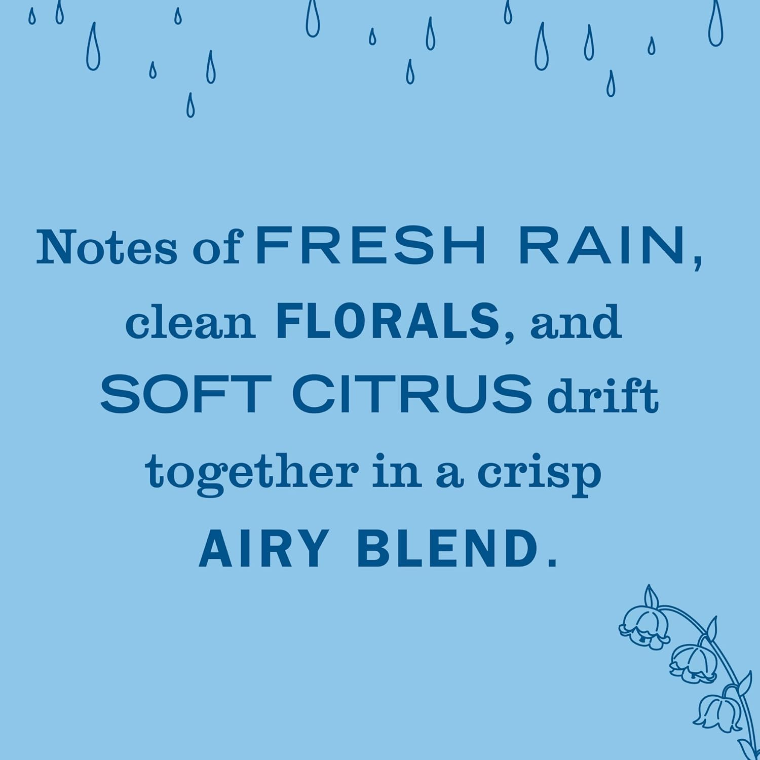 MRS. MEYER'S CLEAN DAY Premium Scented Oil Diffuser Kit, Rain Water, 1 warmer