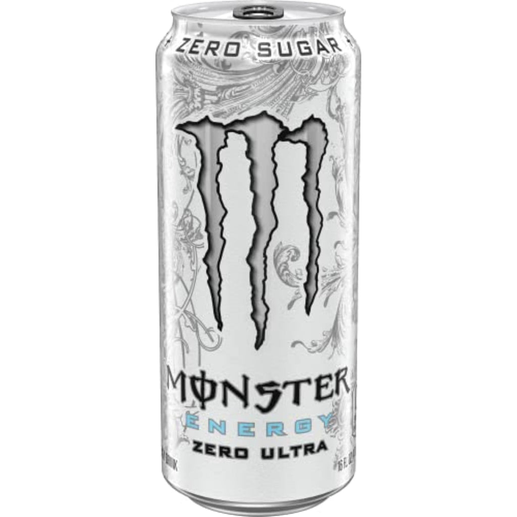Monster Energy Zero Ultra, Sugar Free Energy Drink, 16 Ounce