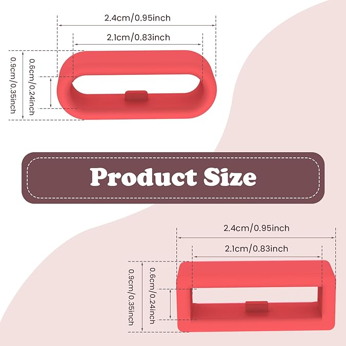 Multi-Color Band Keeper, Magic band locks, Silicone Fastener Rings Security