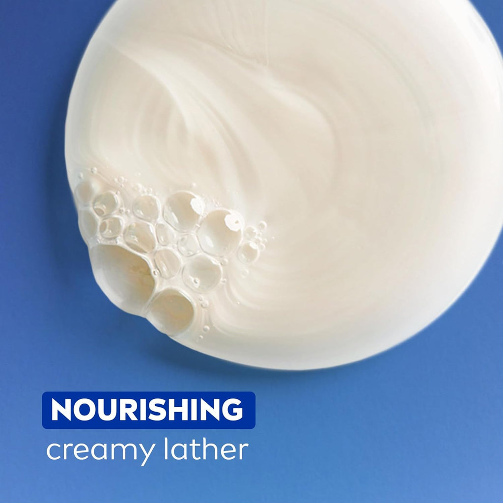 NIVEA Refreshing White Peach and Jasmine Body Wash with Nourishing Serum