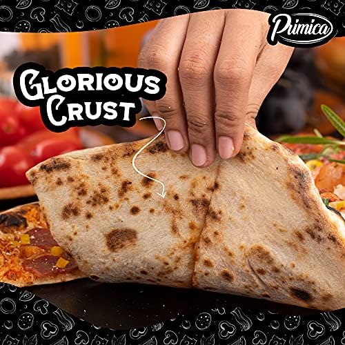 Primica Pizza Steel XL for Oven & Grill,16"x13.4", The Ultimate Crust Game Changer