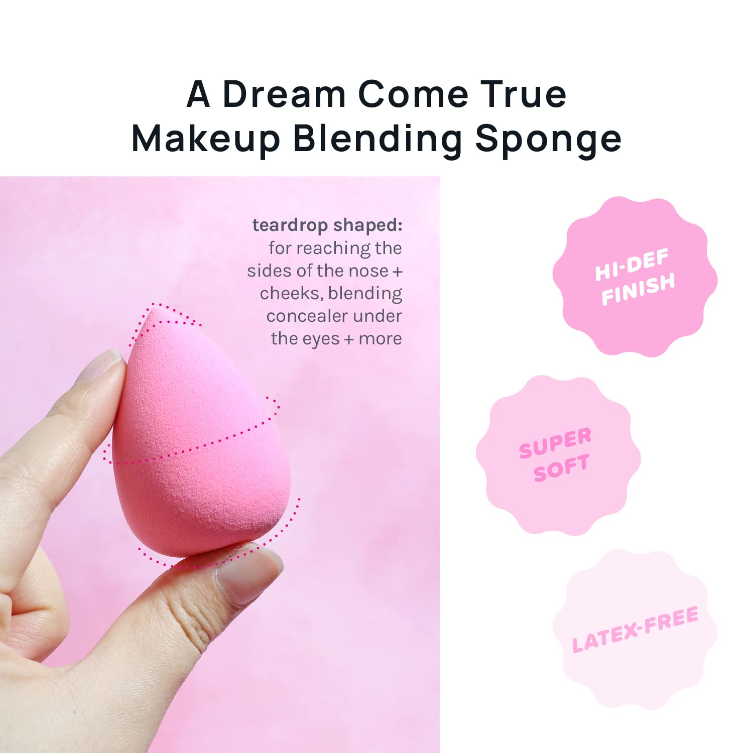 AOA Studio Collection makeup Sponge Set Latex Free and High-definition Set of