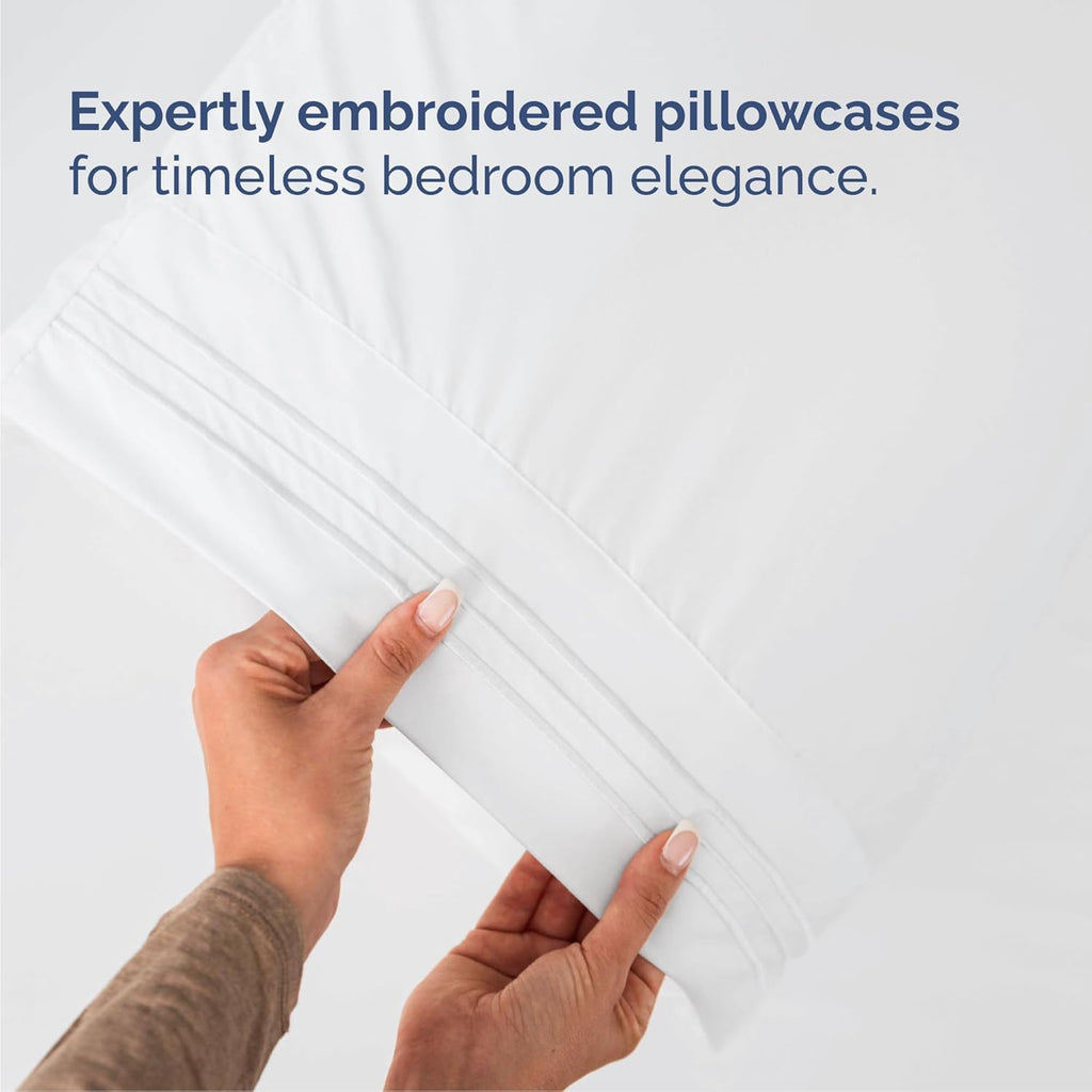Queen Size 4 Piece Sheet Set - Comfy Breathable & Cooling Bed Sheets Set