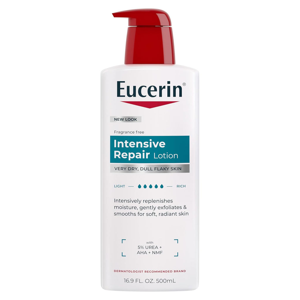 Eucerin Intensive Repair Body Lotion for Dry Skin with Alpha Hydroxy, Body