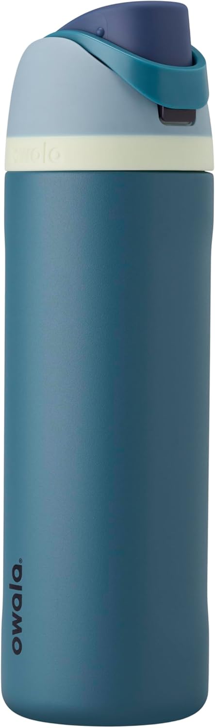 Owala FreeSip Insulated Stainless Steel Water Bottle with Straw, BPA-Free