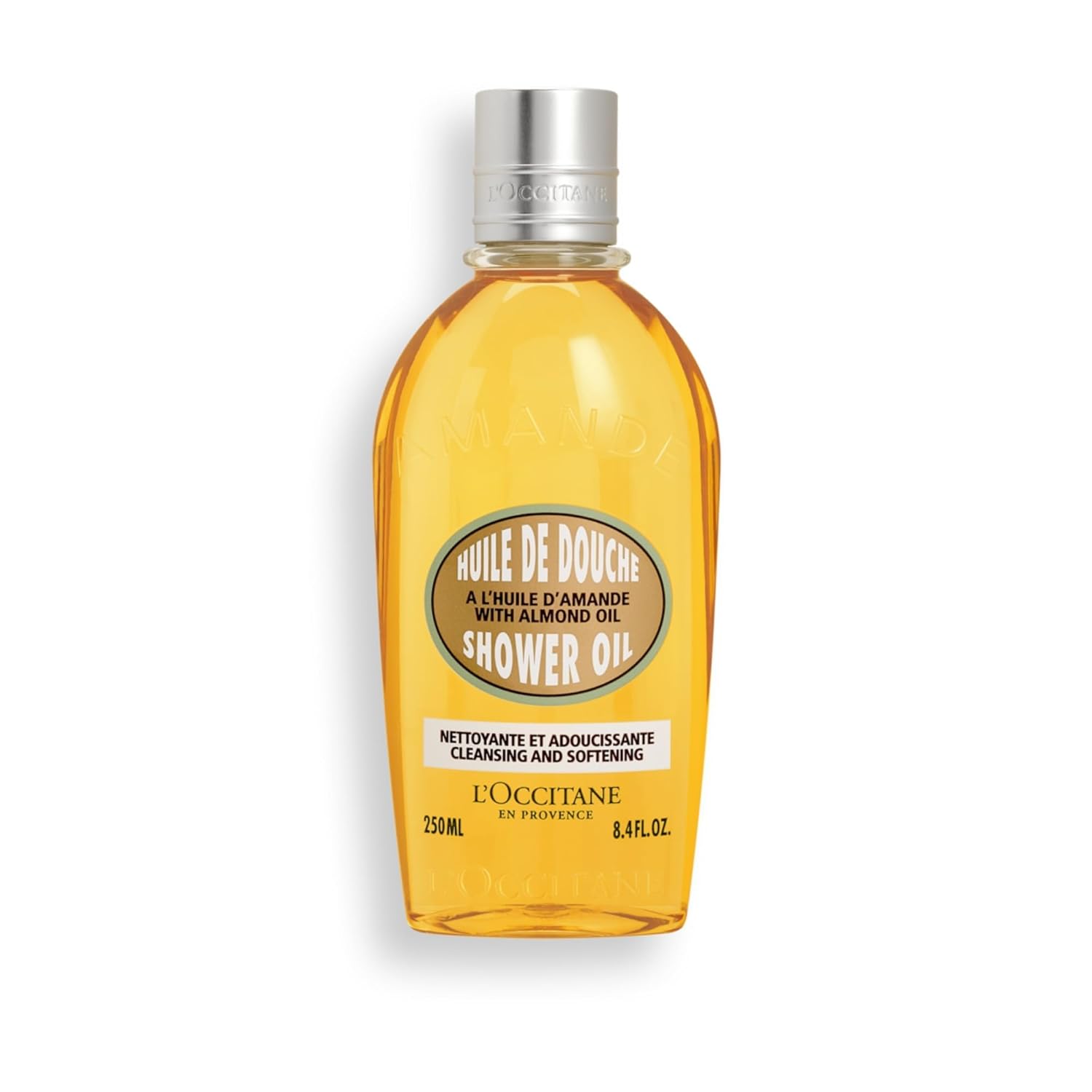 L'OCCITANE Cleansing & Softening Almond Shower Oil, Body Wash & Shaving Base