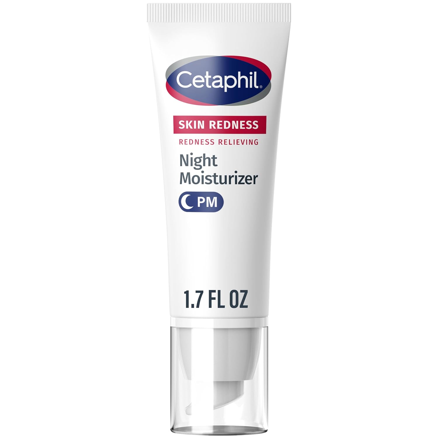 Cetaphil Night Cream, Redness Relieving Night Moisturizer for Face, 1.7 fl