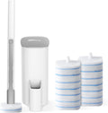 oshang Disposable Toilet Brush - Toilet Bowl Cleaner, Toilet Cleaning