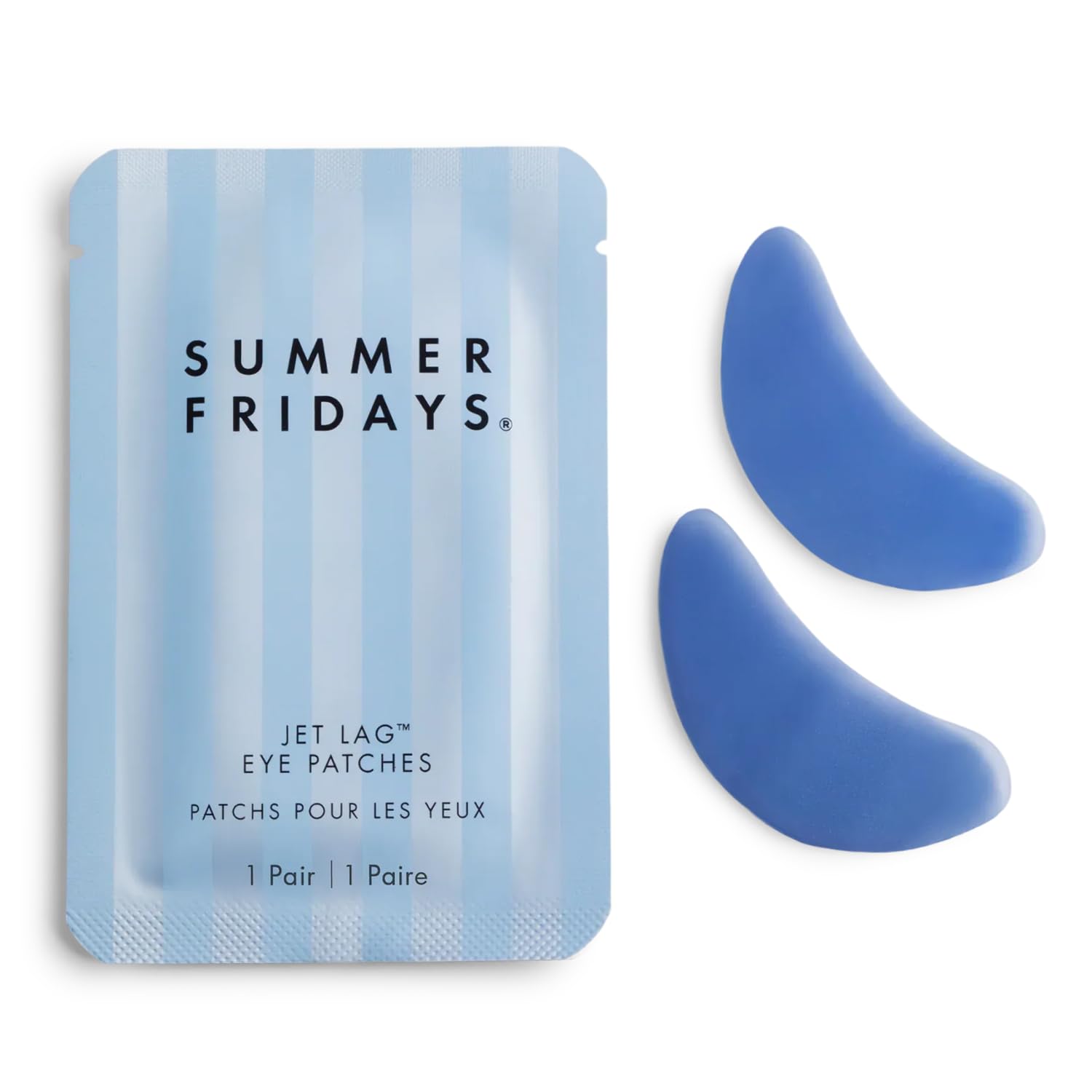 Summer Fridays Jet Lag Under Eye Patches - Hydrating & Depuffing Hydrogel Eye
