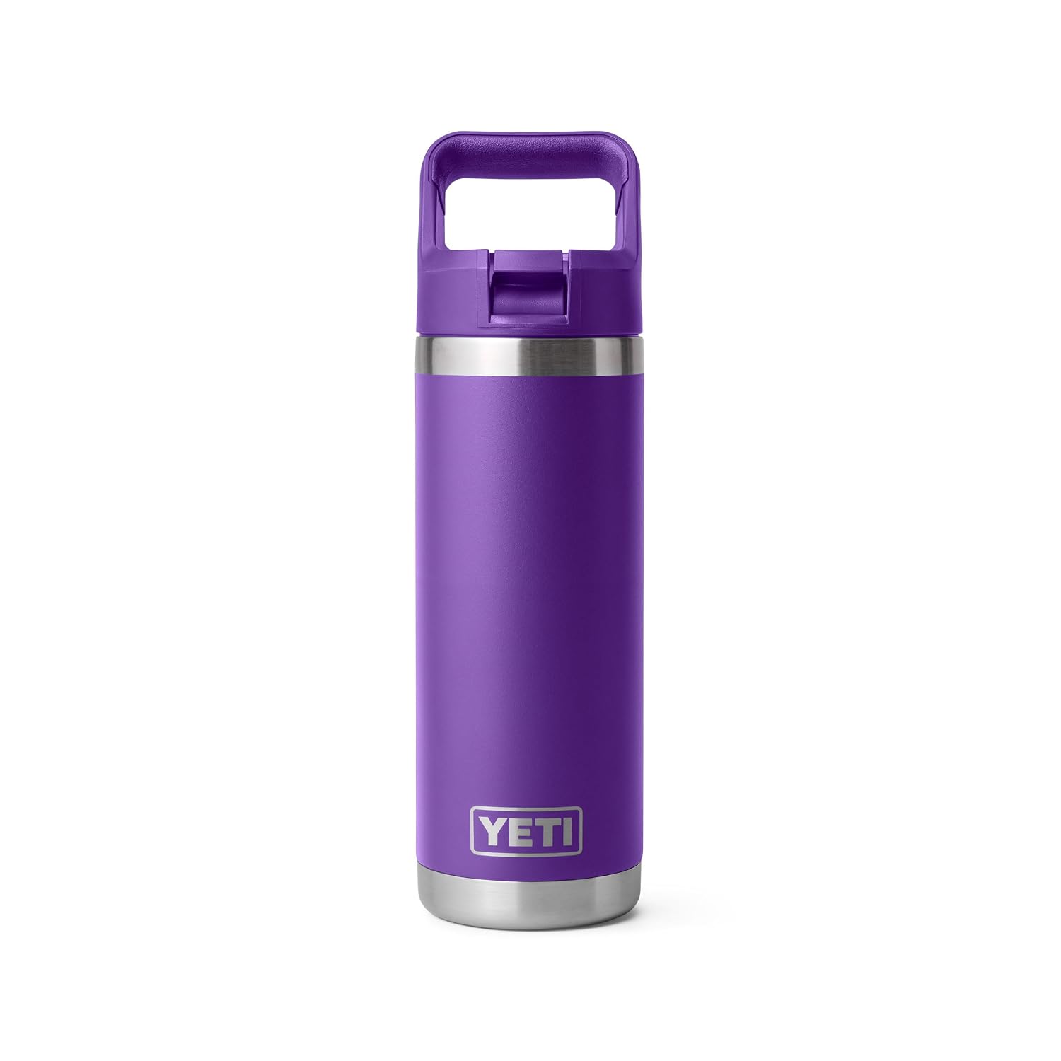 YETI Rambler 18 oz Bottle, Vacuum Insulated, Stainless Steel with Color