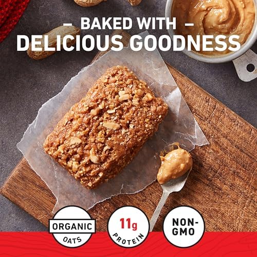 CLIF BAR Protein Energy Bars, Crunchy Peanut Butter, 15ct