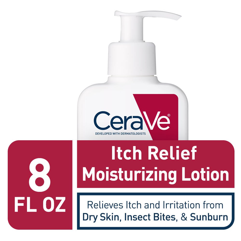 CeraVe Anti Itch Moisturizing Lotion with Pramoxine Hydrochloride, Relieves