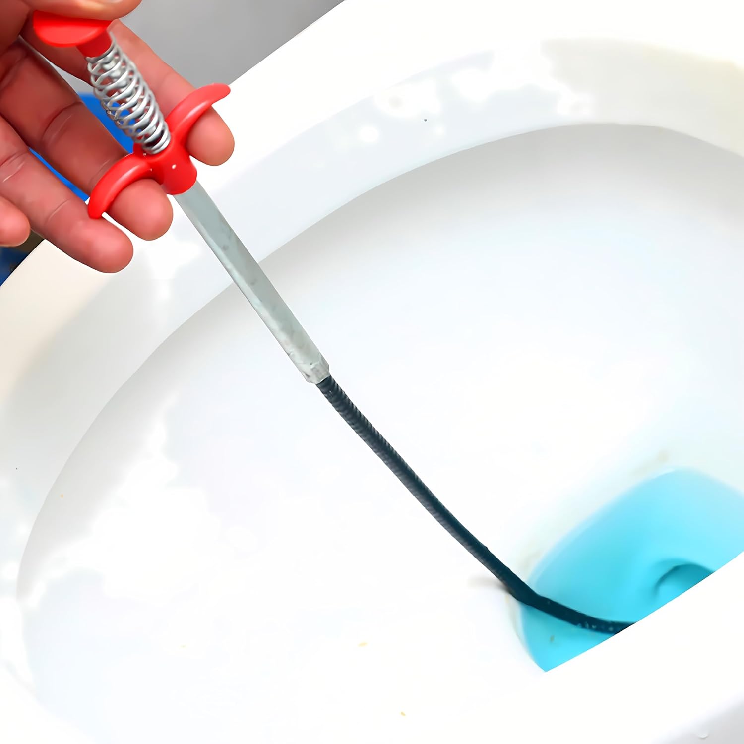 Drain Snake, Drain Clog Remover - Gutter Cleaning Tools Drain Cleaner for